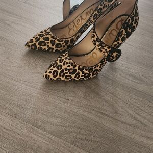 Sam Edelman Leopard Print Heels